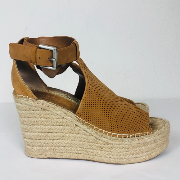 MARC FISHER Annie Platform Espadrille Wedge Sandal - Picture 6 of 8